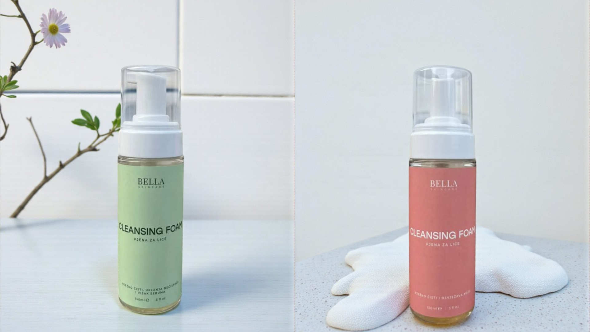 Bella Kozmetika predstavlja nove pjene za lice: nježno i efikasno čišćenje za svaki tip kože
