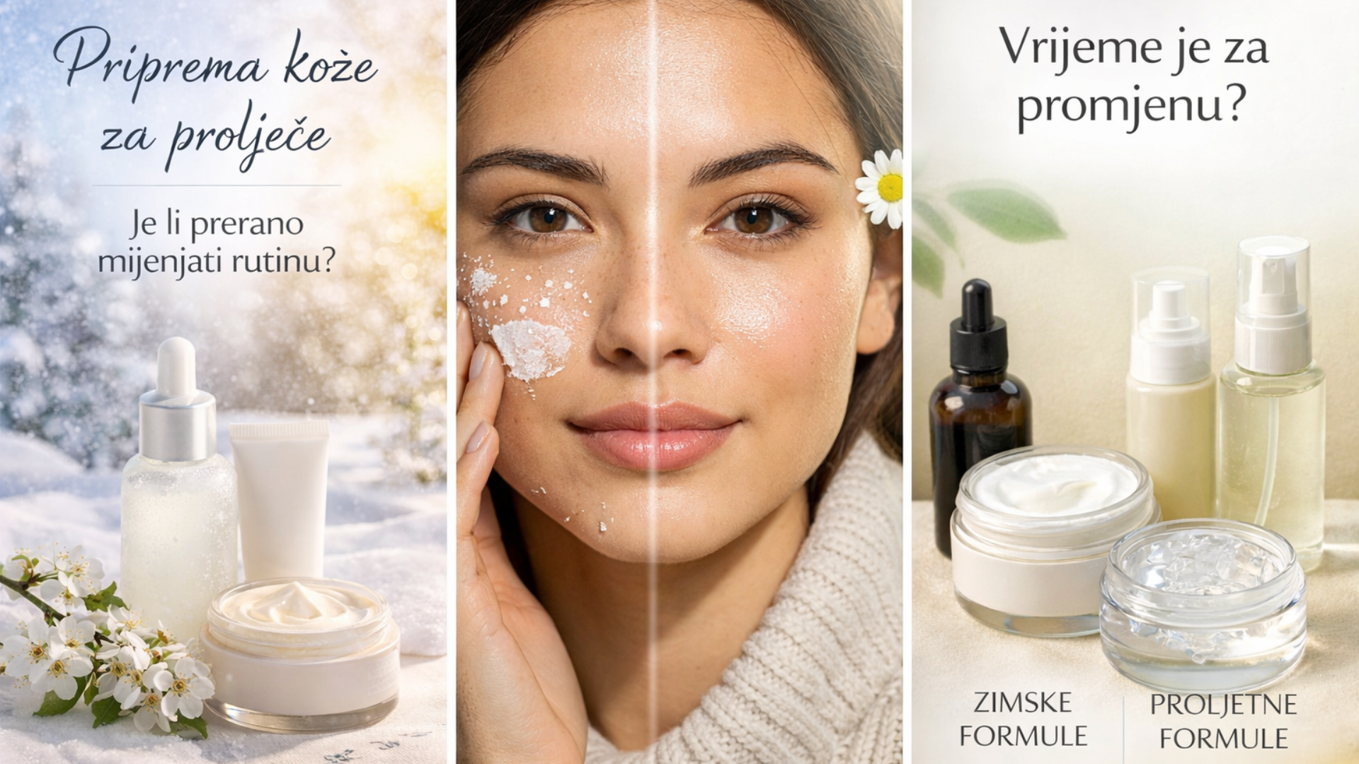 Priprema kože za proljeće: je li prerano mijenjati rutinu ili je baš sad pravo vrijeme?